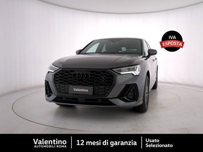 Audi Q3 Sportback 35 TDI quattro S tronic S line edition del 2024 usata a Roma