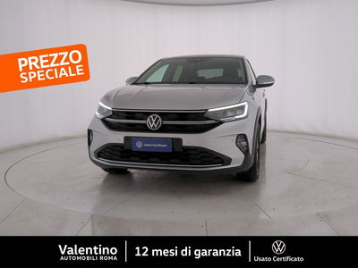 Volkswagen Taigo 1.0 TSI 110 CV DSG Life del 2022 usata a Roma
