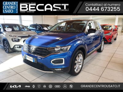 Volkswagen T-Roc 1.5 TSI ACT DSG Advanced BlueMotion Technology del 2020 usata a Brendola