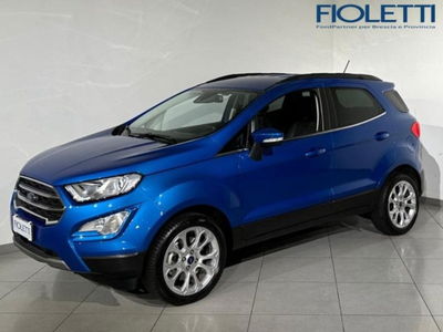 Ford EcoSport 1.0 EcoBoost 125 CV Titanium del 2021 usata a Concesio