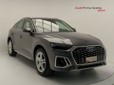 Audi Q5 Sportback 40 2.0 tdi mhev 12V S line Plus quattro s-tronic del 2021 usata a Pratola Serra