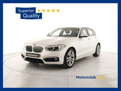 BMW Serie 1 116d 2.0 116CV cat 5 porte Attiva DPF del 2019 usata a Modena