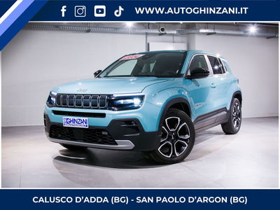 Jeep Avenger 1.2 turbo Summit fwd 100cv del 2024 usata a San Paolo d'Argon