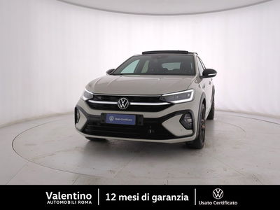 Volkswagen Taigo 1.5 tsi R-Line 150cv dsg del 2022 usata a Roma