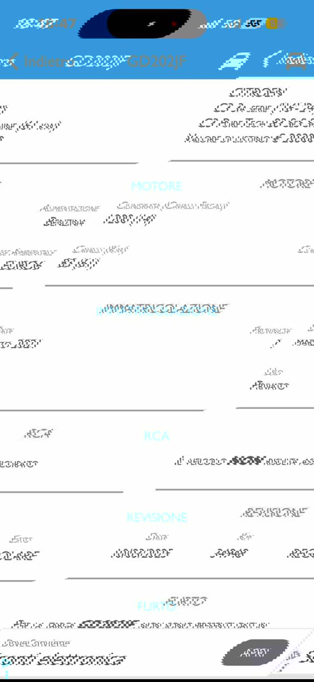 Citroen C3 usata a Pesaro-Urbino (7)