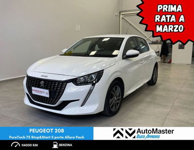 Peugeot 208 PureTech 75 Stop&amp;Start 5 porte Allure Pack del 2021 usata a Ferrara