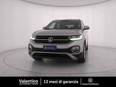 Volkswagen T-Cross 1.0 TSI 110 CV DSG Advanced del 2021 usata a Roma