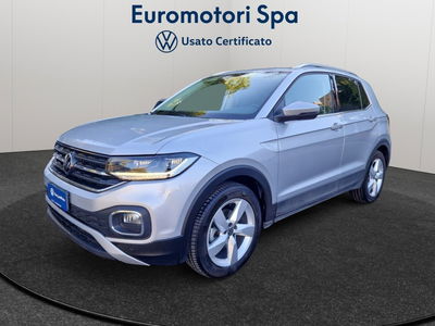 Volkswagen T-Cross 1.0 TSI 110 CV DSG Advanced del 2022 usata a Monteriggioni