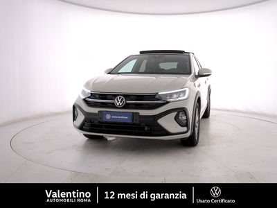 Volkswagen Taigo 1.0 TSI 110 CV R-Line del 2023 usata a Roma