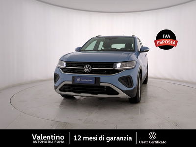 Volkswagen T-Cross 1.0 tsi Life 95cv del 2024 usata a Roma