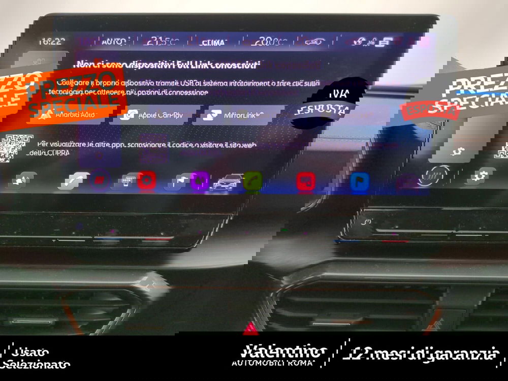 Cupra Formentor usata a Roma (17)