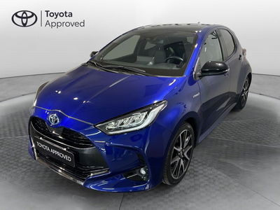 Toyota Yaris 1.5 Hybrid 5 porte Lounge del 2021 usata a Milano