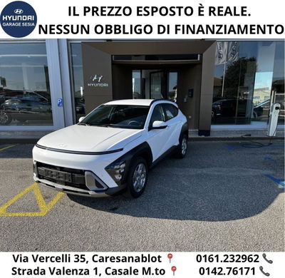 Hyundai Kona 1.0 T-GDI NLine+ nuova a Caresanablot