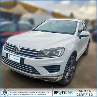 Volkswagen Touareg 3.0 TDI 204 CV tiptronic BlueMotion Techn. Executive del 2015 usata a Sassari