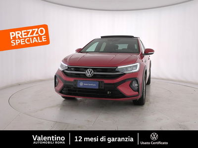 Volkswagen Taigo 1.0 TSI 110 CV DSG R-Line del 2023 usata a Roma
