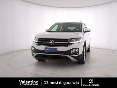 Volkswagen T-Cross 1.0 TSI 110 CV DSG Advanced del 2023 usata a Roma