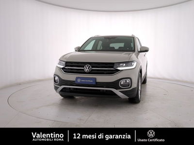 Volkswagen T-Cross 1.0 TSI 110 CV DSG Advanced del 2023 usata a Roma