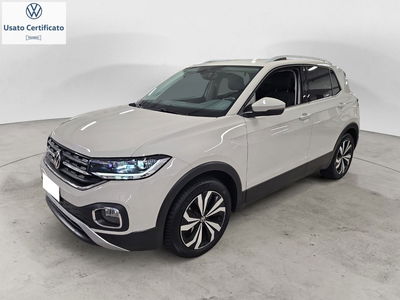 Volkswagen T-Cross 1.0 TSI 110 CV DSG Advanced del 2022 usata a Genova