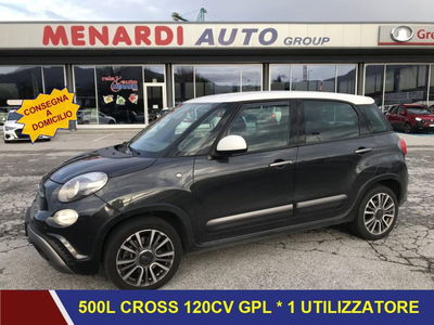 Fiat 500L 1.4 T-Jet 120 CV GPL Cross del 2018 usata a Bernezzo