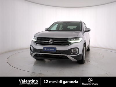 Volkswagen T-Cross 1.0 TSI 110 CV DSG Advanced del 2023 usata a Roma