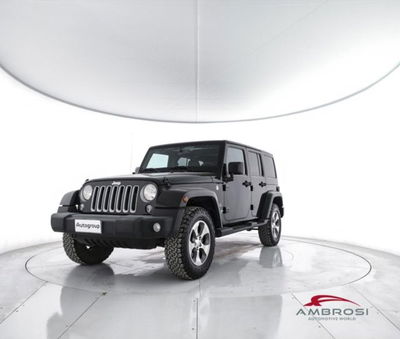 Jeep Wrangler Unlimited 2.2 Mjt II Sahara del 2018 usata a Corciano