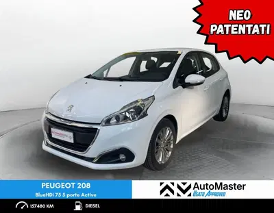 Peugeot 208 75 5 porte Active del 2016 usata a Ferrara