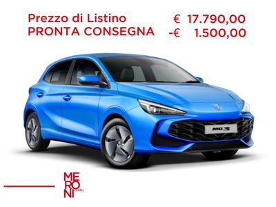 Mg MG3 1.5 Standard nuova a Seregno