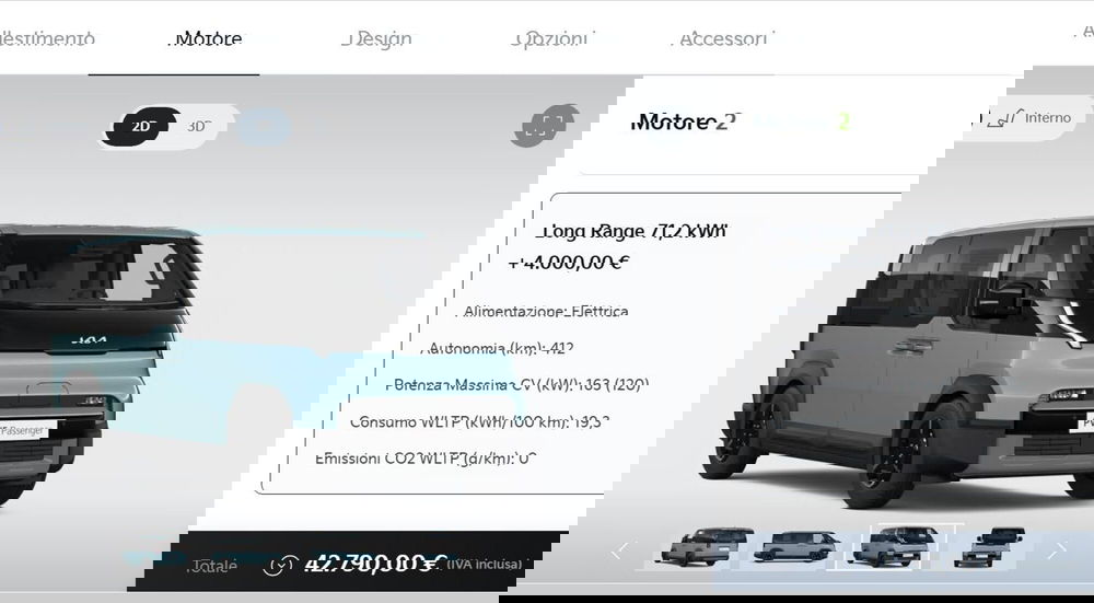 Kia PV5 nuova a Rimini