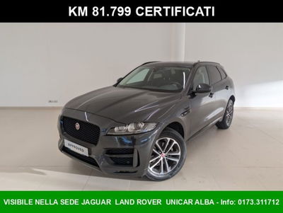 Jaguar F-Pace 2.0 D 180 CV AWD aut. R-Sport del 2021 usata a Alba
