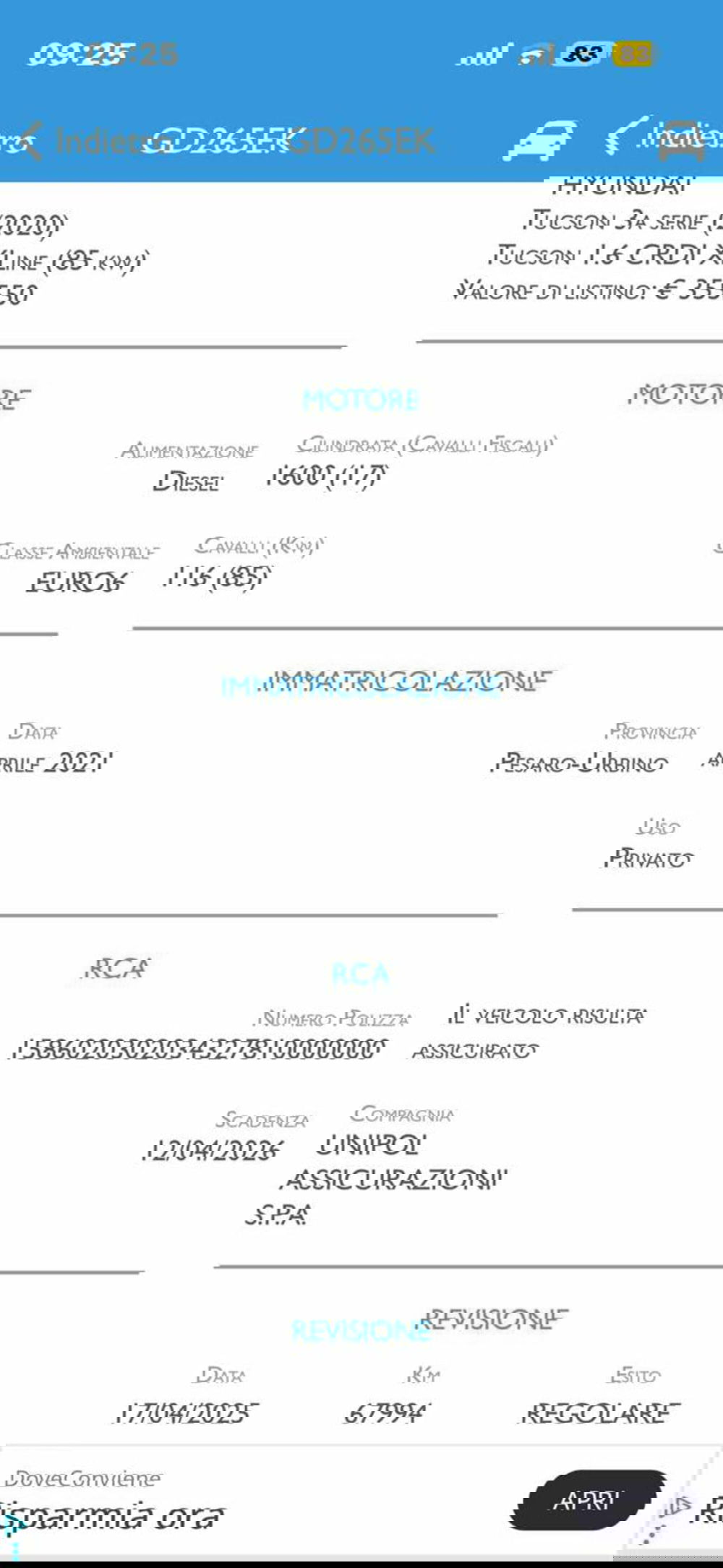 Hyundai Tucson usata a Pesaro-Urbino (8)