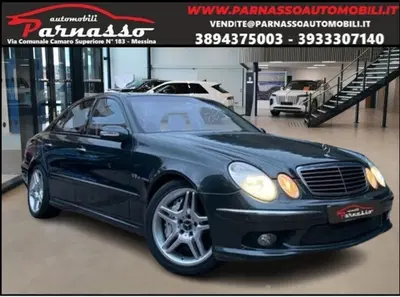 Mercedes-Benz Classe E 55 Kompressor cat AMG del 2003 usata a Messina