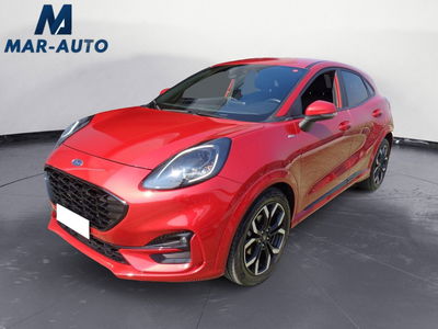 Ford Puma 1.0 EcoBoost Hybrid 125 CV S&amp;S aut. ST-Line X del 2021 usata a Ponte nelle Alpi