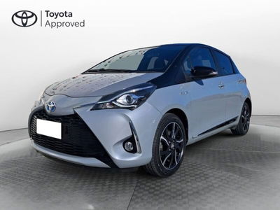Toyota Yaris 1.5 Hybrid 5 porte Trend "Red Edition" del 2018 usata a Cagliari