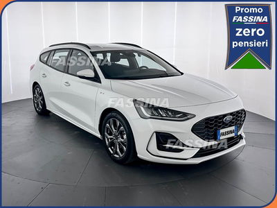 Ford Focus Station Wagon 1.0 EcoBoost Hybrid 125 CV SW ST-Line del 2025 usata a Milano