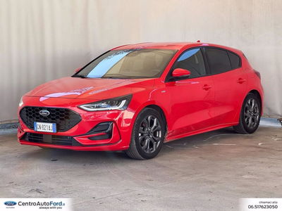 Ford Focus 1.0t ecoboost h ST-Line X 125cv del 2023 usata a Albano Laziale