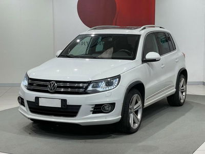Volkswagen Tiguan 2.0 TDI 177 CV 4MOTION DSG R-Line BlueMotion Tech. del 2014 usata a Montagna in Valtellina