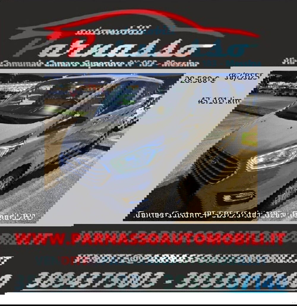 Ford Tourneo Custom usata a Messina