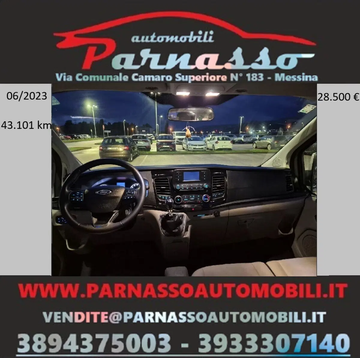 Ford Tourneo Custom usata a Messina (3)