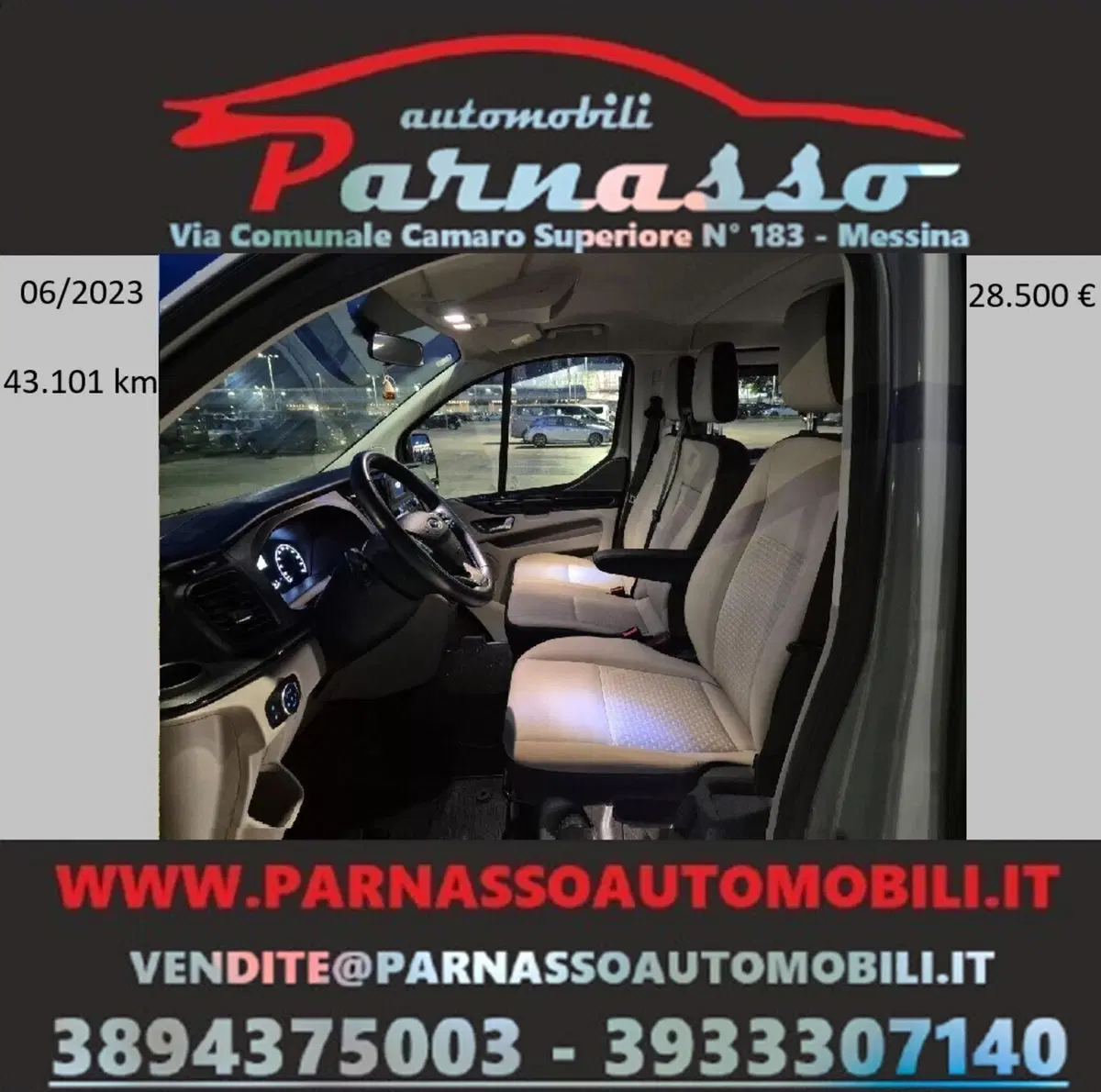 Ford Tourneo Custom usata a Messina (4)