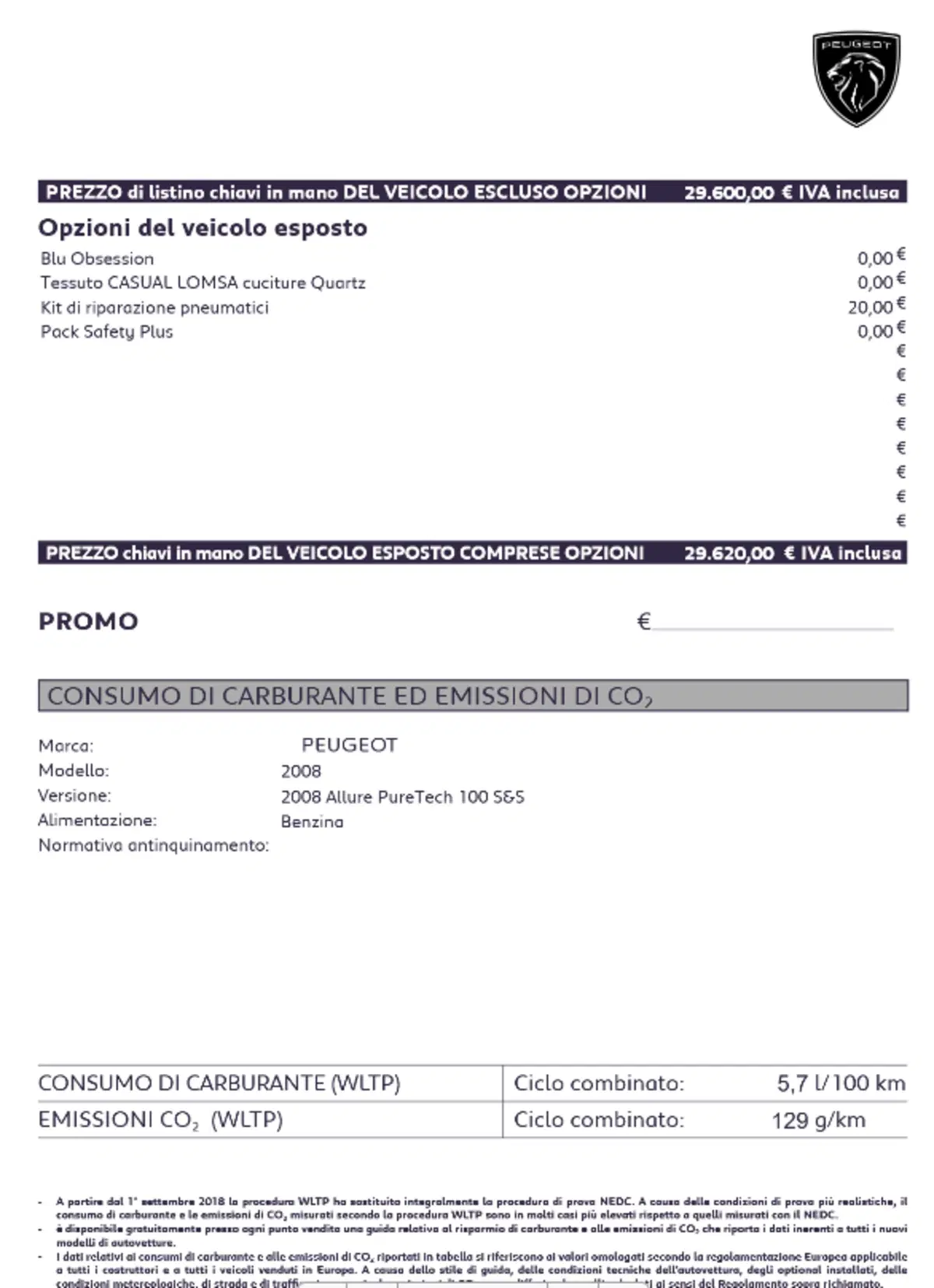 Peugeot 2008 nuova a Frosinone (15)