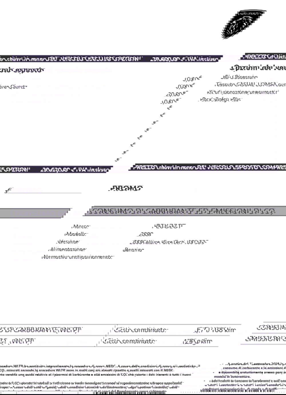 Peugeot 2008 nuova a Frosinone (15)