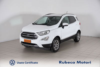 Ford EcoSport 1.5 TDCi 100 CV Start&amp;Stop Titanium del 2018 usata a Citta' della Pieve