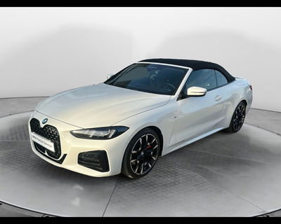 BMW Serie 4 Cabrio 420d  mhev 48V MSport Pro auto del 2025 usata a Teverola