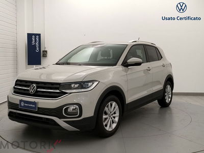 Volkswagen T-Cross 1.0 TSI 110 CV DSG Advanced del 2023 usata a Busto Arsizio