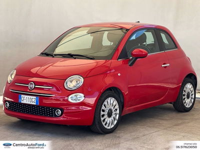Fiat 500 1.2 Lounge del 2021 usata a Albano Laziale