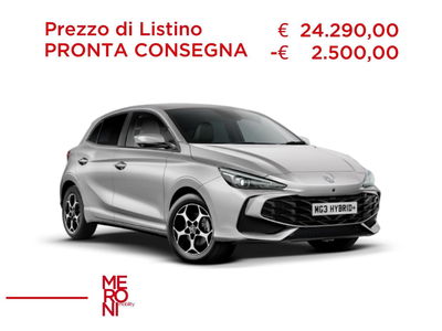 Mg MG3 1.5 hybrid+ Luxury auto nuova a Seregno