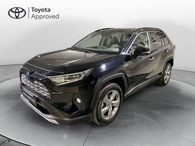 Toyota Rav4 vvt-ie h Lounge awd-i 222cv e-cvt del 2020 usata a Milano