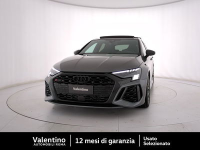 Audi A3 Sportback 40 TFSI quattro S tronic S line edition del 2023 usata a Roma