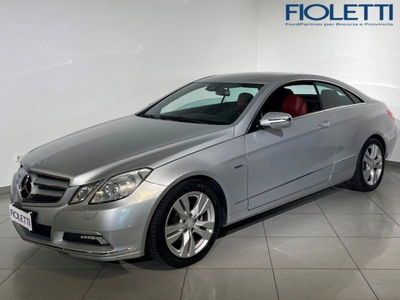 Mercedes-Benz Classe E Coup&eacute; 250 CGI Coup&eacute; BlueEFFICIENCY Avantgarde del 2009 usata a Concesio