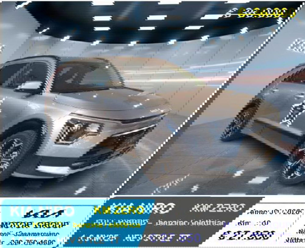 Kia Niro nuova a Napoli